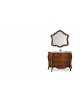 BOIS CABINET SALLE DE BAIN ART PAUVRES CLASSIC AVEC MIROIR