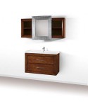 SALLE DE BAIN CABINET meubles en bois ART PAUVRES AVEC CLASSIC ET TOIT MIROIR