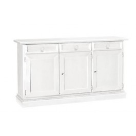 MOBILE LEGNO CREDENZA BIANCO OPACO LEGNO PRODOTTO VENETO X SALA CUCINA