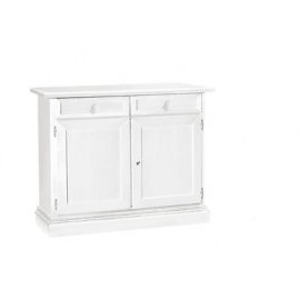 MOBILE WOOD DRESSER WHITE MATT WOOD PRODUCTS VENETO X HALL KITCHEN