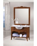 SALLE DE BAIN CABINET BOIS ART MEUBLES PAUVRES NO CLASSIC BASE MIRROR SEULEMENT