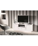 TV STAND WOOD MATT WHITE - codluis 309