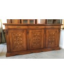 CREDENZA legno massello vari colori  L.230 H.105 P.55